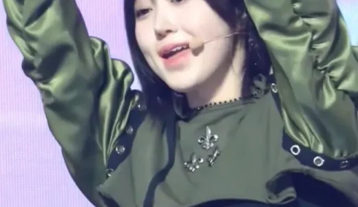 NMIXXへウォンおっぱい下乳ダンス動画｜ノーブラかわいい