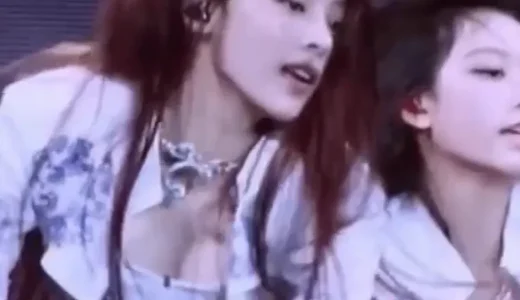 NewJeansミンジおっぱいノーブラ動画｜かわいいK-POPダンス