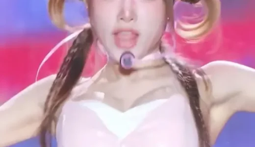 Yenaおっぱいノーブラ動画｜かわいい谷間K-POP