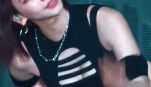 aespaカリナおっぱいノーブラ動画｜かわいいK-POPダンス