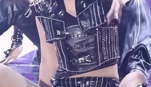 IVEユジン、ガウルふとももパンチラ動画